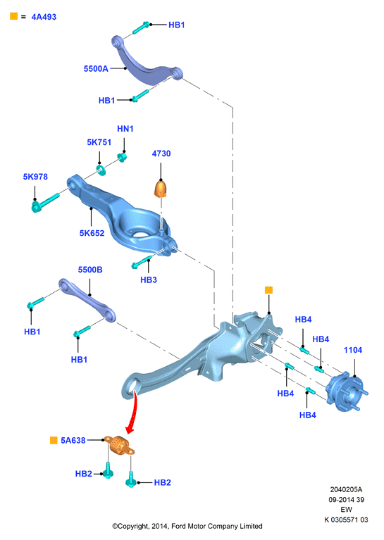 FORD 2101656 - Kit cuscinetto ruota www.autoricambi360.it