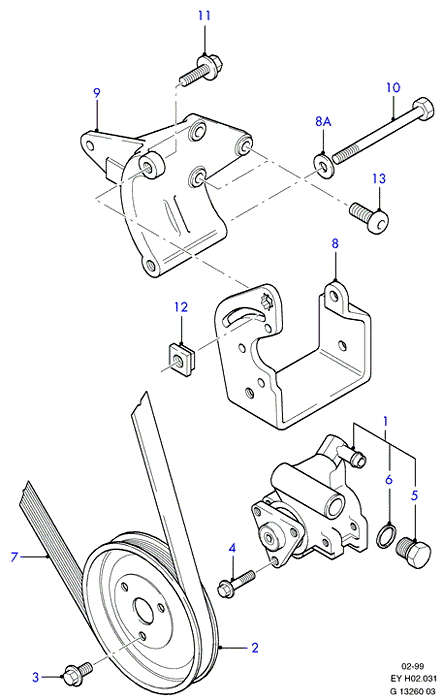 FORD 1040754 - Cinghia Poly-V www.autoricambi360.it