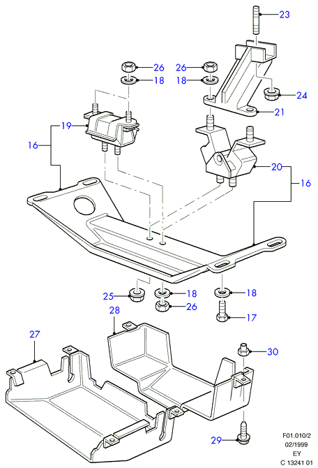 FORD 6686136 - Pompa acqua + Kit cinghie dentate www.autoricambi360.it