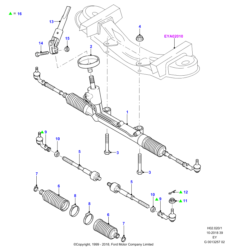 FORD 1 047 145 - Testa barra d'accoppiamento www.autoricambi360.it