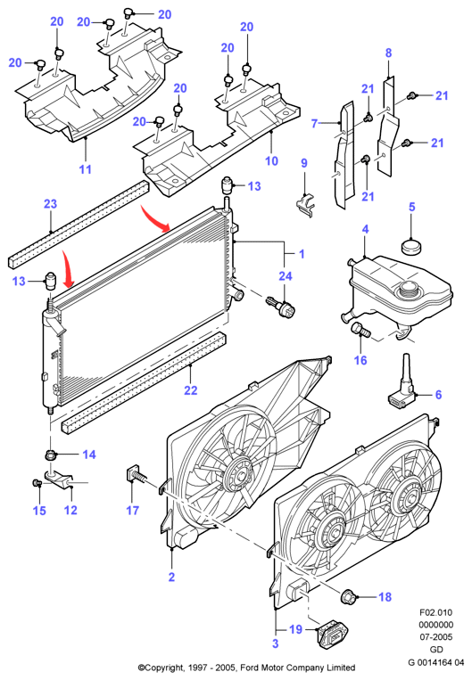 FORD 7370374 - Tappo, serbatoio refrigerante www.autoricambi360.it