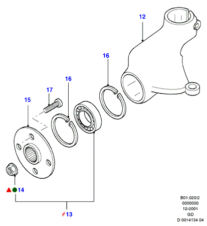 FORD 1133023 - Kit cuscinetto ruota www.autoricambi360.it