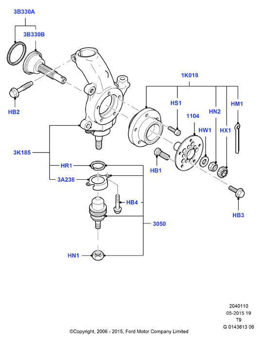 FORD 1377907 - Kit cuscinetto ruota www.autoricambi360.it