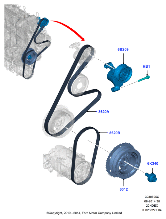 GATES 5PK705SF - Cinghia Poly-V www.autoricambi360.it
