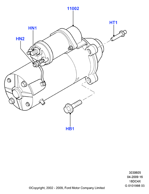 FORD 1477974 - Motorino d'avviamento www.autoricambi360.it