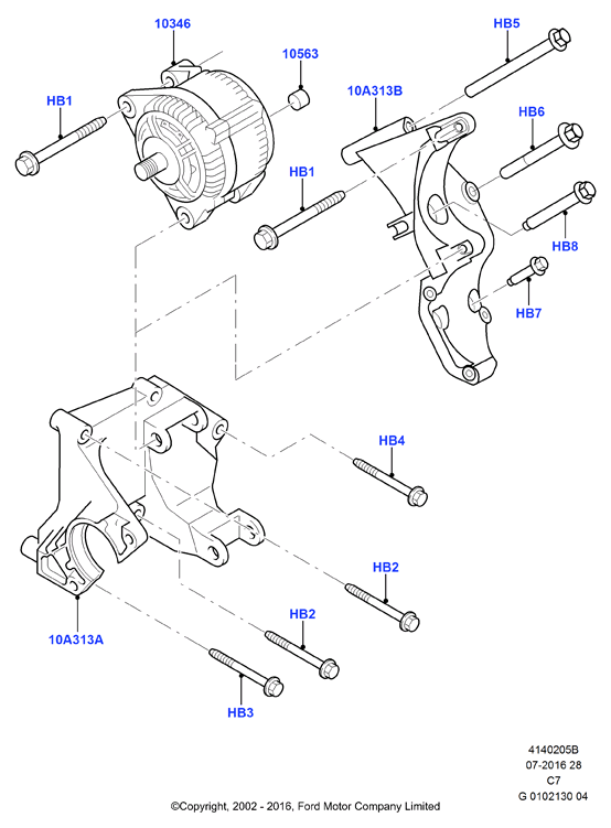 FORD 5 128 967 - Alternatore www.autoricambi360.it