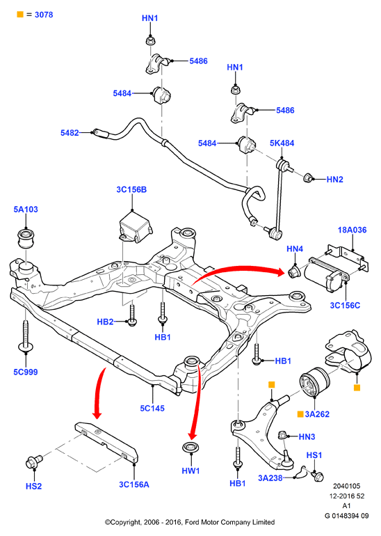 FORD 1377849 - Asta / Puntone, Stabilizzatore www.autoricambi360.it