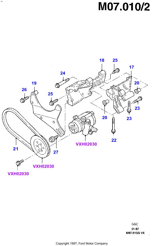 GATES T38345 - Tendicinghia, Cinghia Poly-V www.autoricambi360.it