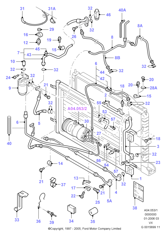 FORD 1020495 - Tirante trasversale www.autoricambi360.it