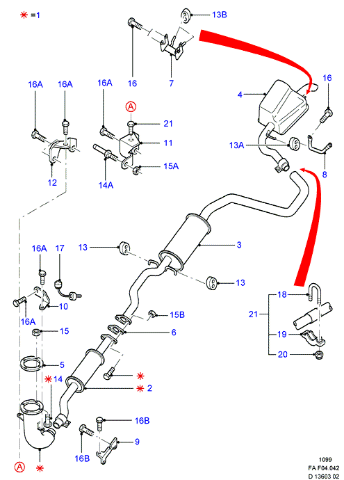 FORD 7 089 574 - Sonda lambda www.autoricambi360.it