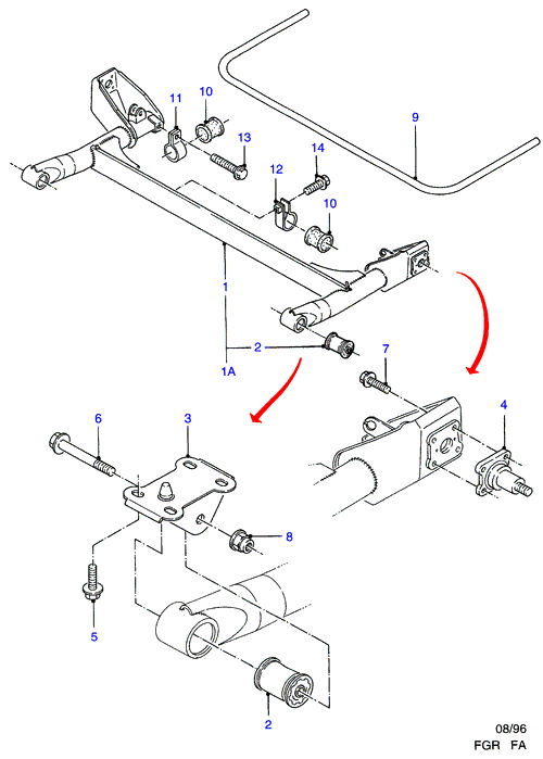 FORD 4377687 - Supporto, Braccio oscillante www.autoricambi360.it