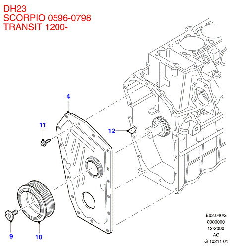 FORD 6 165 499 - Paraolio, Albero a camme www.autoricambi360.it
