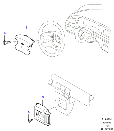 FORD 1034620 - Bobina d'accensione www.autoricambi360.it