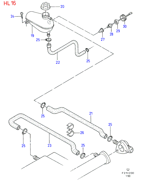 FORD 7267969 - Tappo, serbatoio refrigerante www.autoricambi360.it