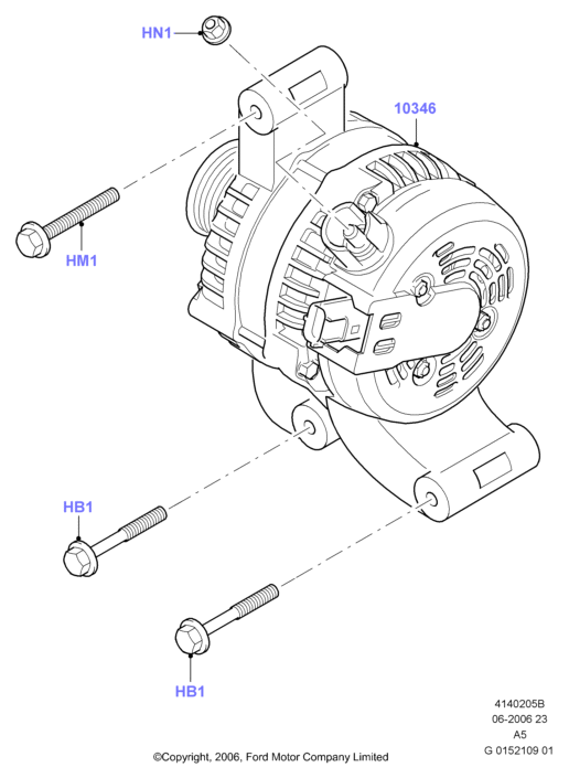 Denso DAN1016 - Alternatore www.autoricambi360.it