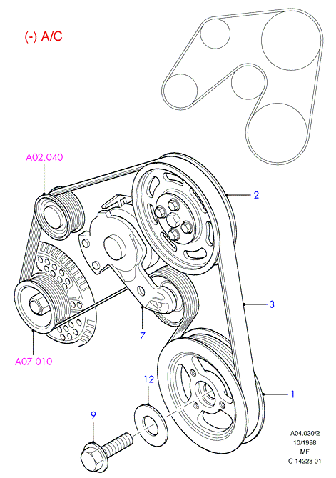 CONTINENTAL 3PK683 - Cinghia Poly-V www.autoricambi360.it