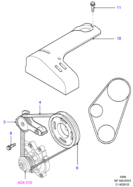 FORD 3954187 - Cinghia Poly-V www.autoricambi360.it