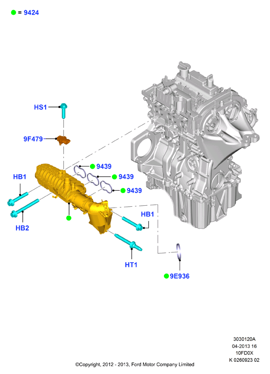 Delphi PS10154 - Sensore, Pressione collettore d'aspirazione www.autoricambi360.it