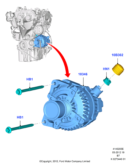 Autokit 03.82064 - Puleggia cinghia, Alternatore www.autoricambi360.it