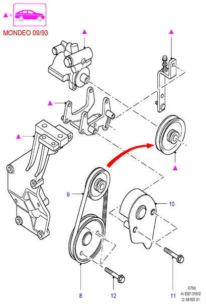 CONTINENTAL 5PK875 - Cinghia Poly-V www.autoricambi360.it