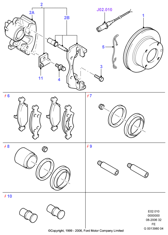 Samko 5SP471 - Kit pastiglie freno, Freno a disco www.autoricambi360.it
