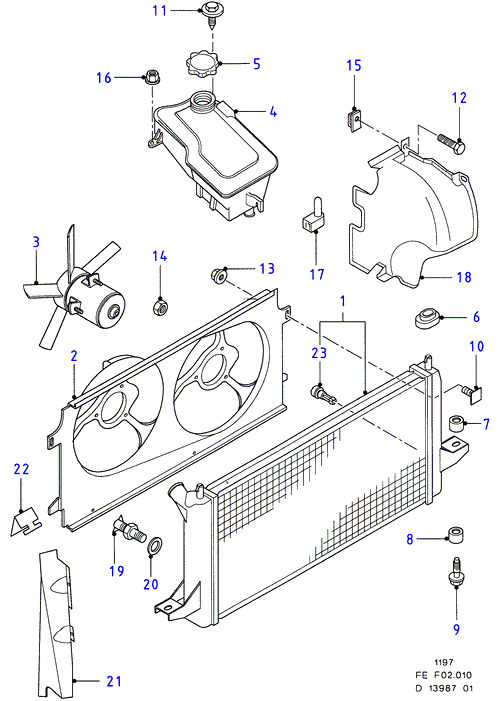 FARE TB408 - Tappo, serbatoio refrigerante www.autoricambi360.it