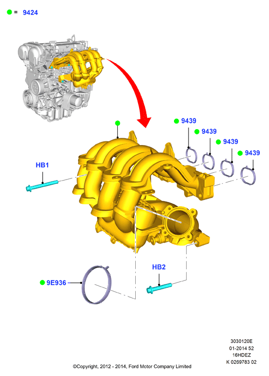 PSA 13 38 179 - Sensore, Temperatura refrigerante www.autoricambi360.it