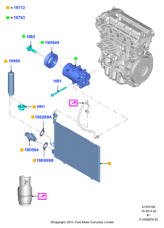 AHE 970048 - Compressore, Climatizzatore www.autoricambi360.it