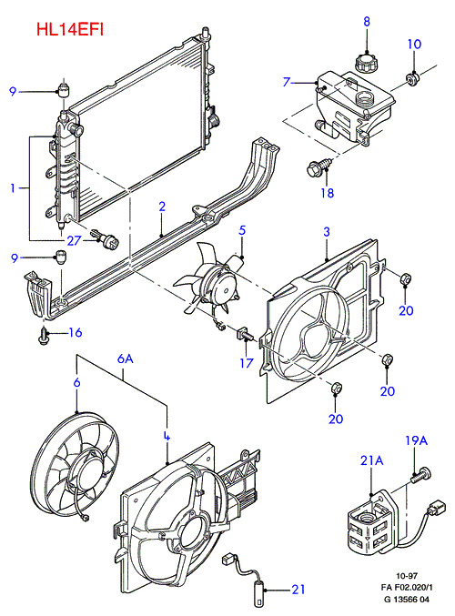 FORD 1 047 497 - Serbatoio compensazione, Refrigerante www.autoricambi360.it