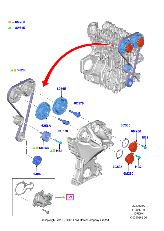 Autokit 04.5351 - Kit cinghie dentate www.autoricambi360.it