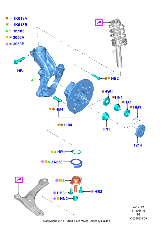 MOVIS ASB2881 - Kit cuscinetto ruota www.autoricambi360.it