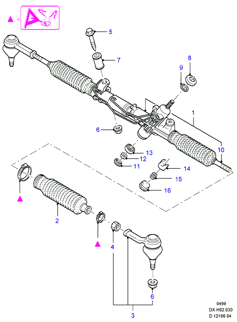 STC T411004 - Kit soffietto, Sterzo www.autoricambi360.it