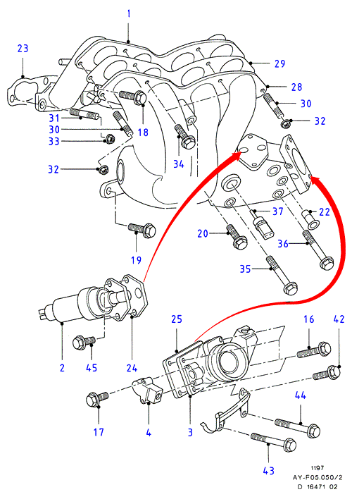 FORD 1 071 403 - Sensore, Regolazione valvola farfalla www.autoricambi360.it