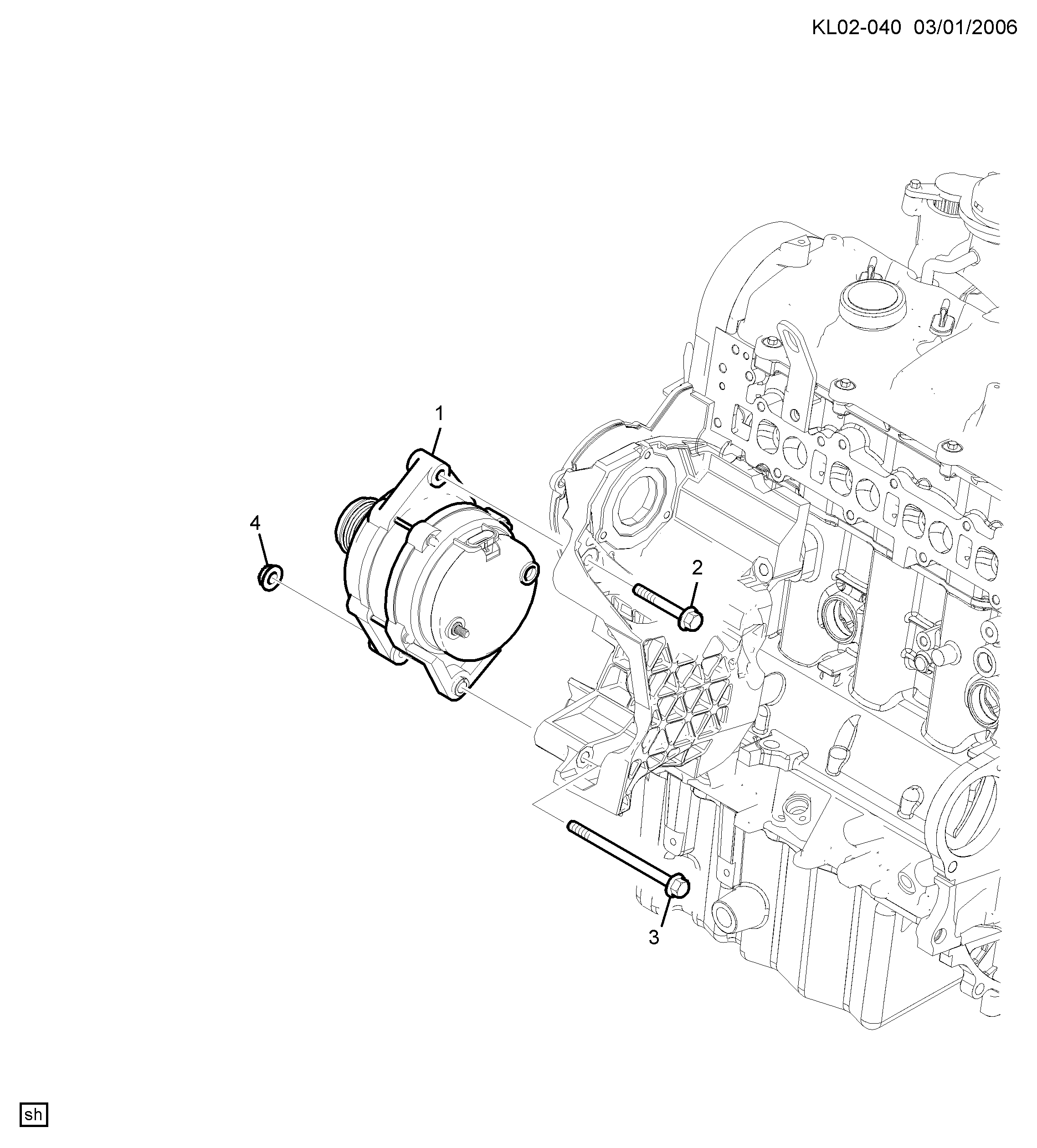 GM 96988215 - Alternatore www.autoricambi360.it