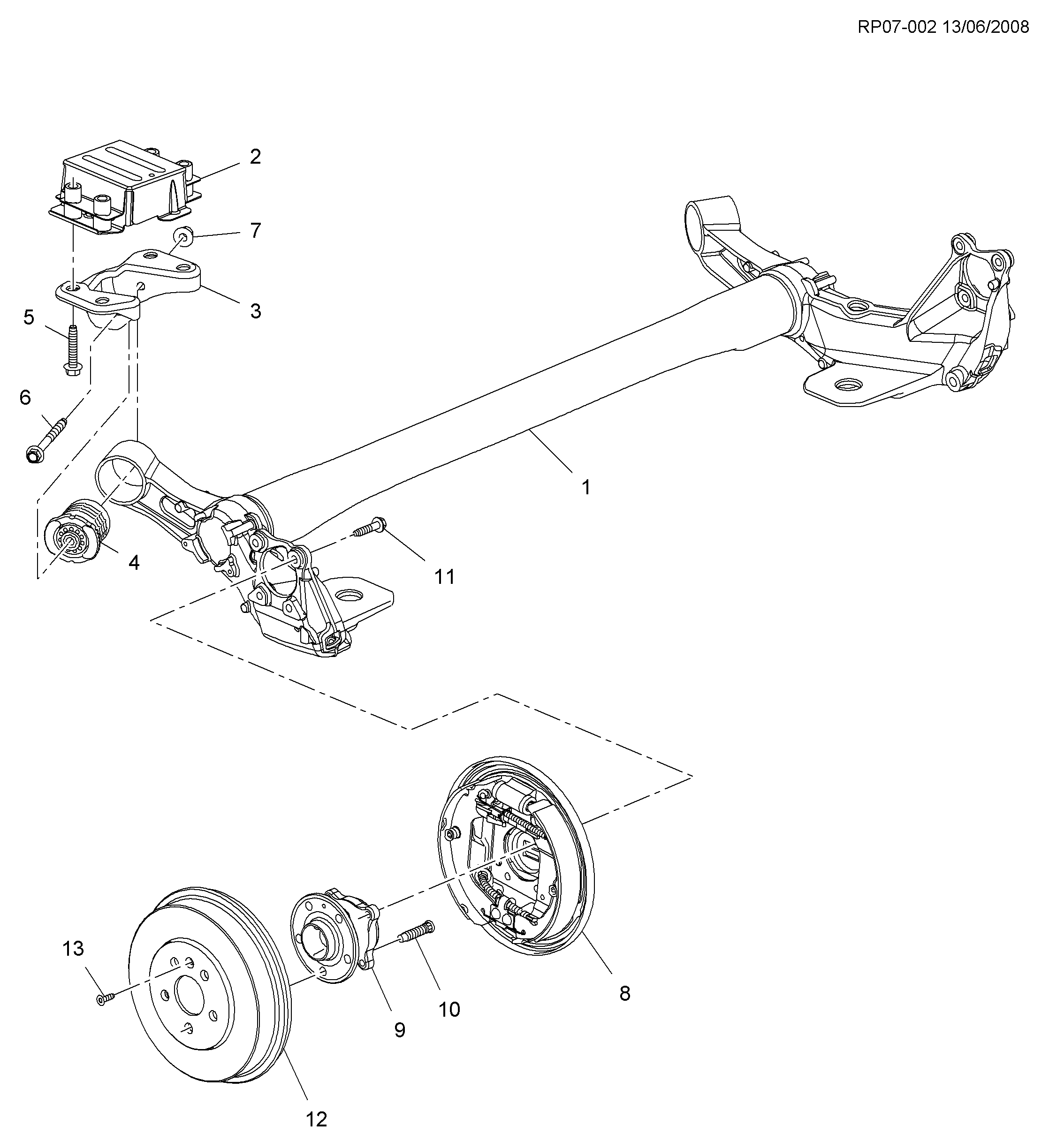 PSA 13313230 - Supporto, Corpo assiale www.autoricambi360.it