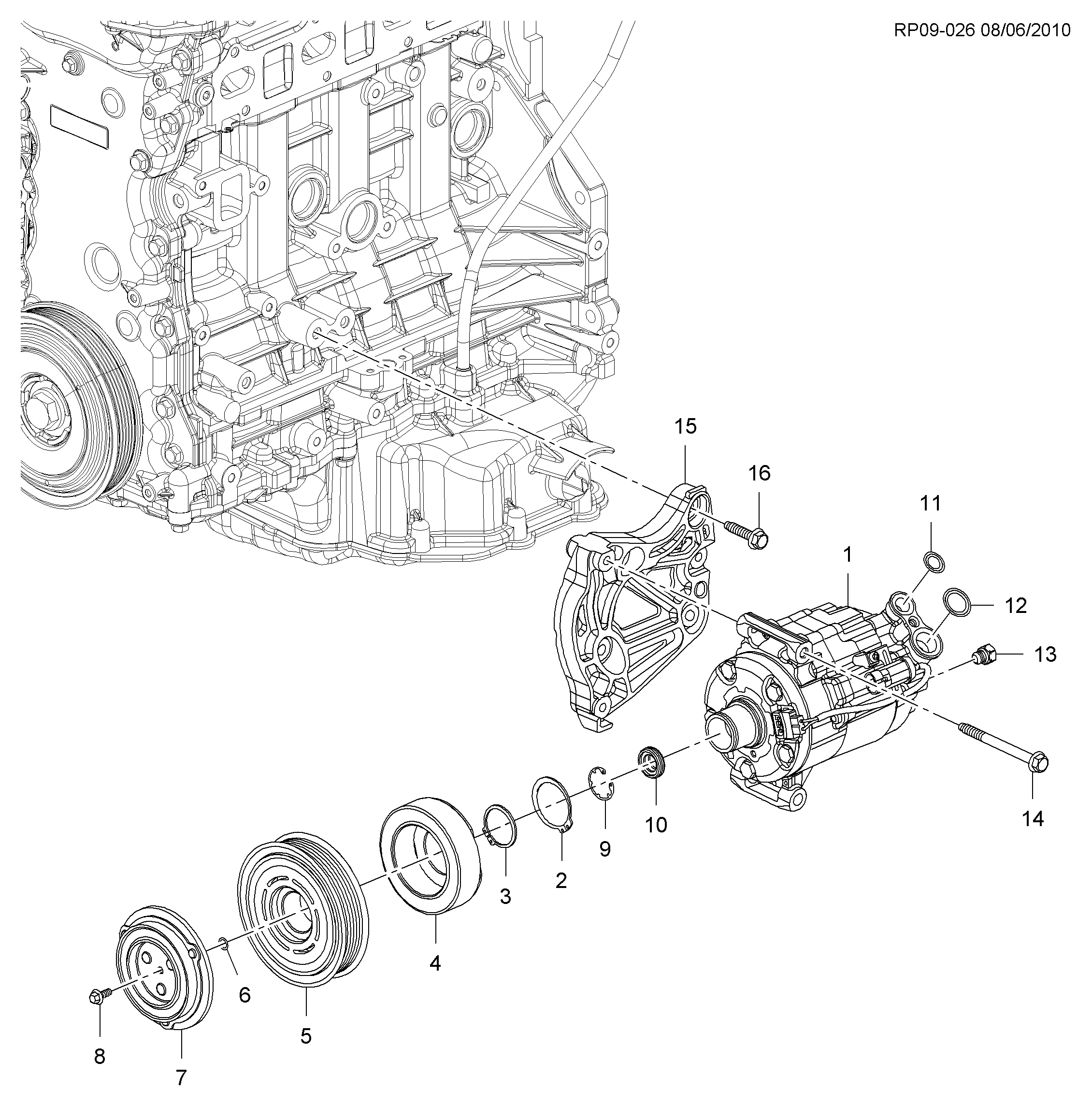 PSA 13339088 - Compressore, Climatizzatore www.autoricambi360.it