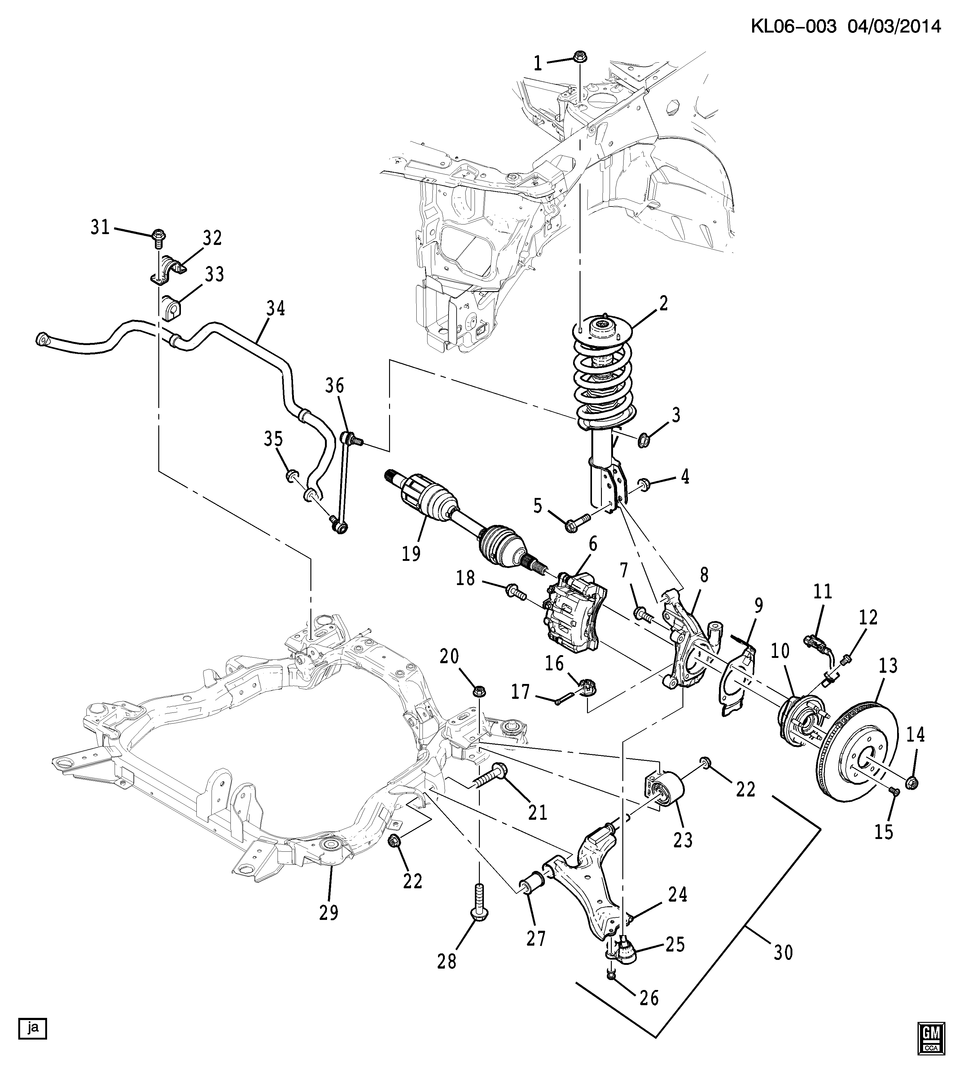 PSA 22744119 - Asta / Puntone, Stabilizzatore www.autoricambi360.it