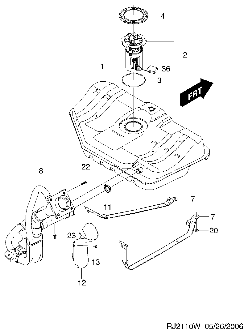 GM 96183170 - Guarnizione, Collettore aspirazione www.autoricambi360.it