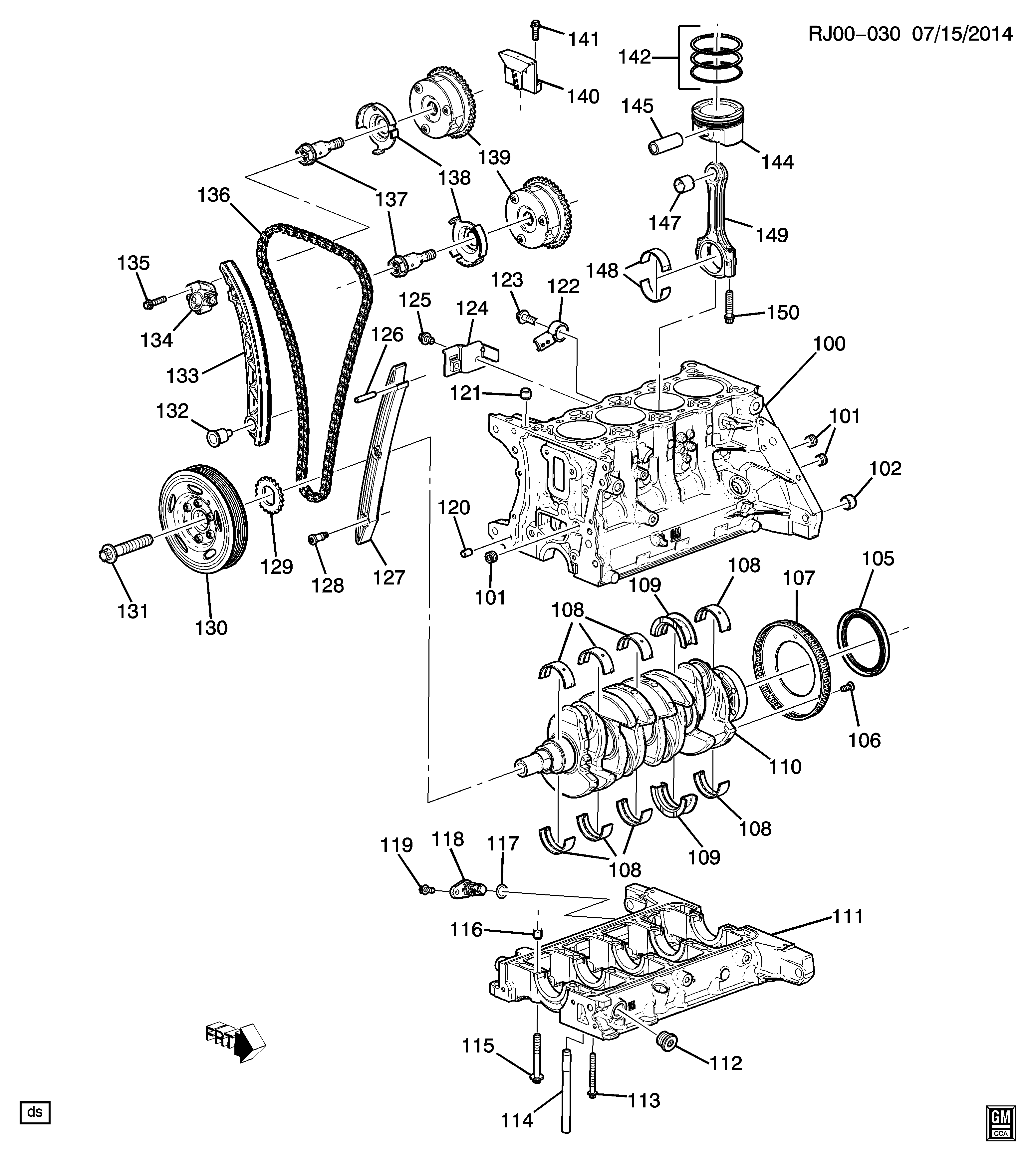 PSA 55562222 - Kit catena distribuzione www.autoricambi360.it