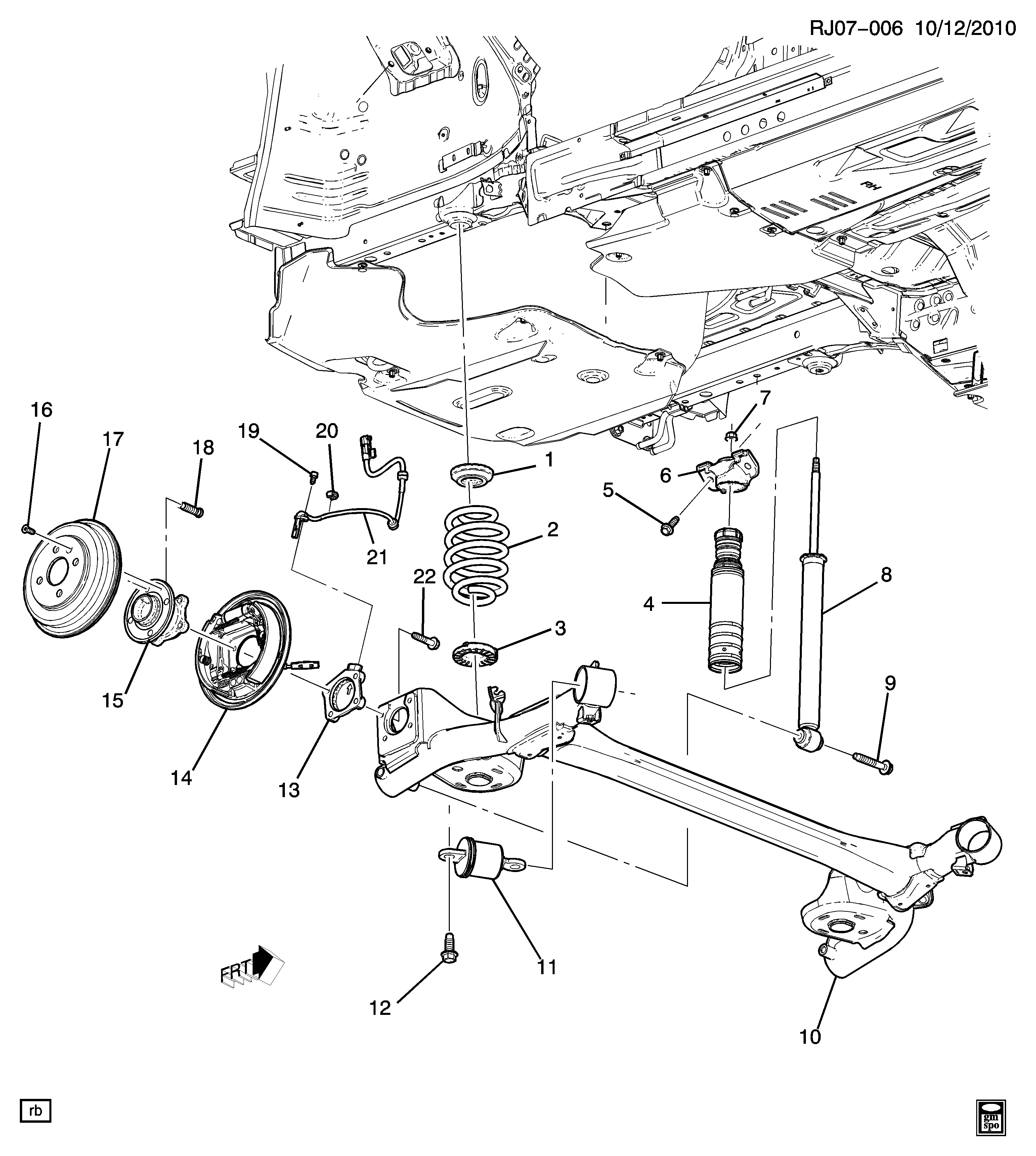 GM 95077490 - Ammortizzatore www.autoricambi360.it