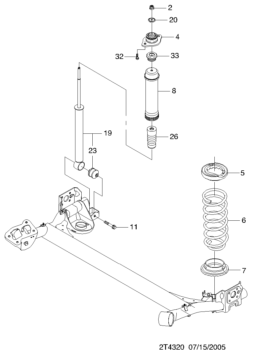 GM 96535162 - Parapolvere, Ammortizzatore www.autoricambi360.it