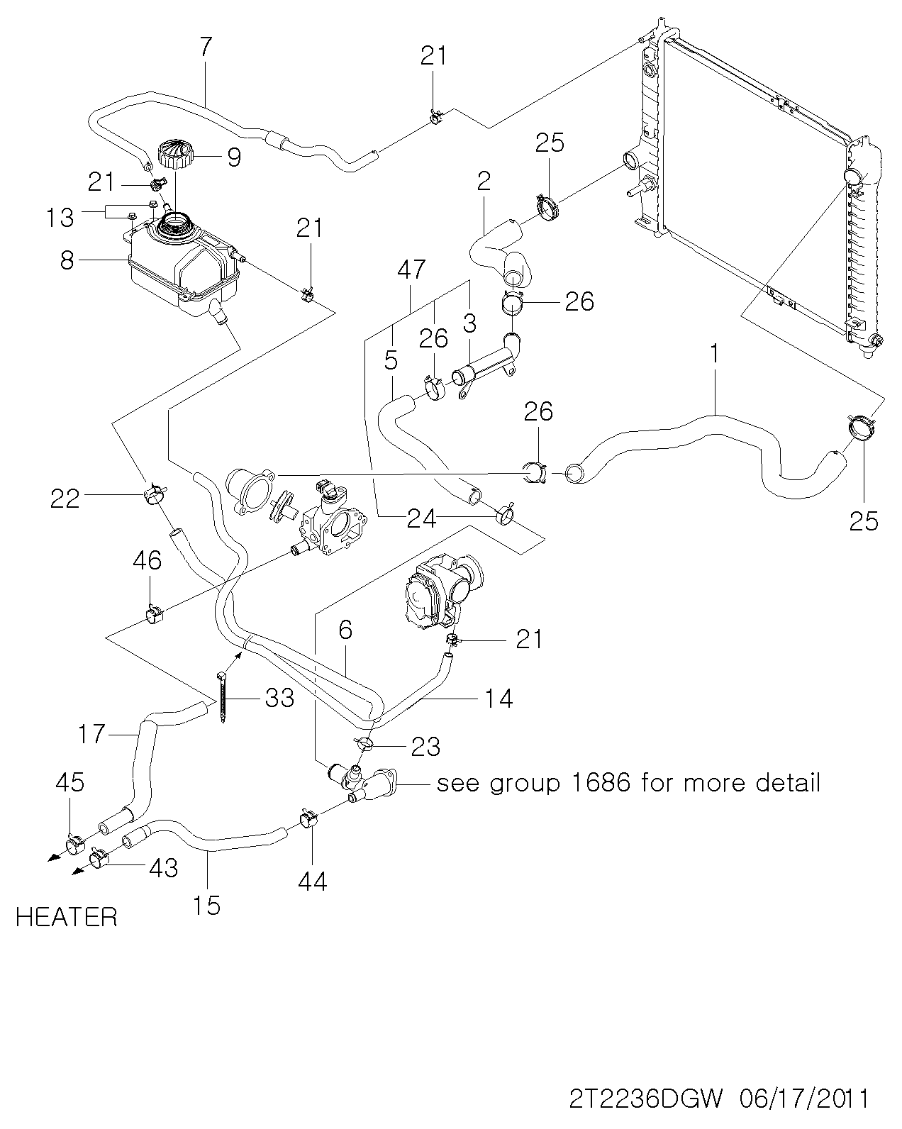GM 96420303 - Tappo, serbatoio refrigerante www.autoricambi360.it