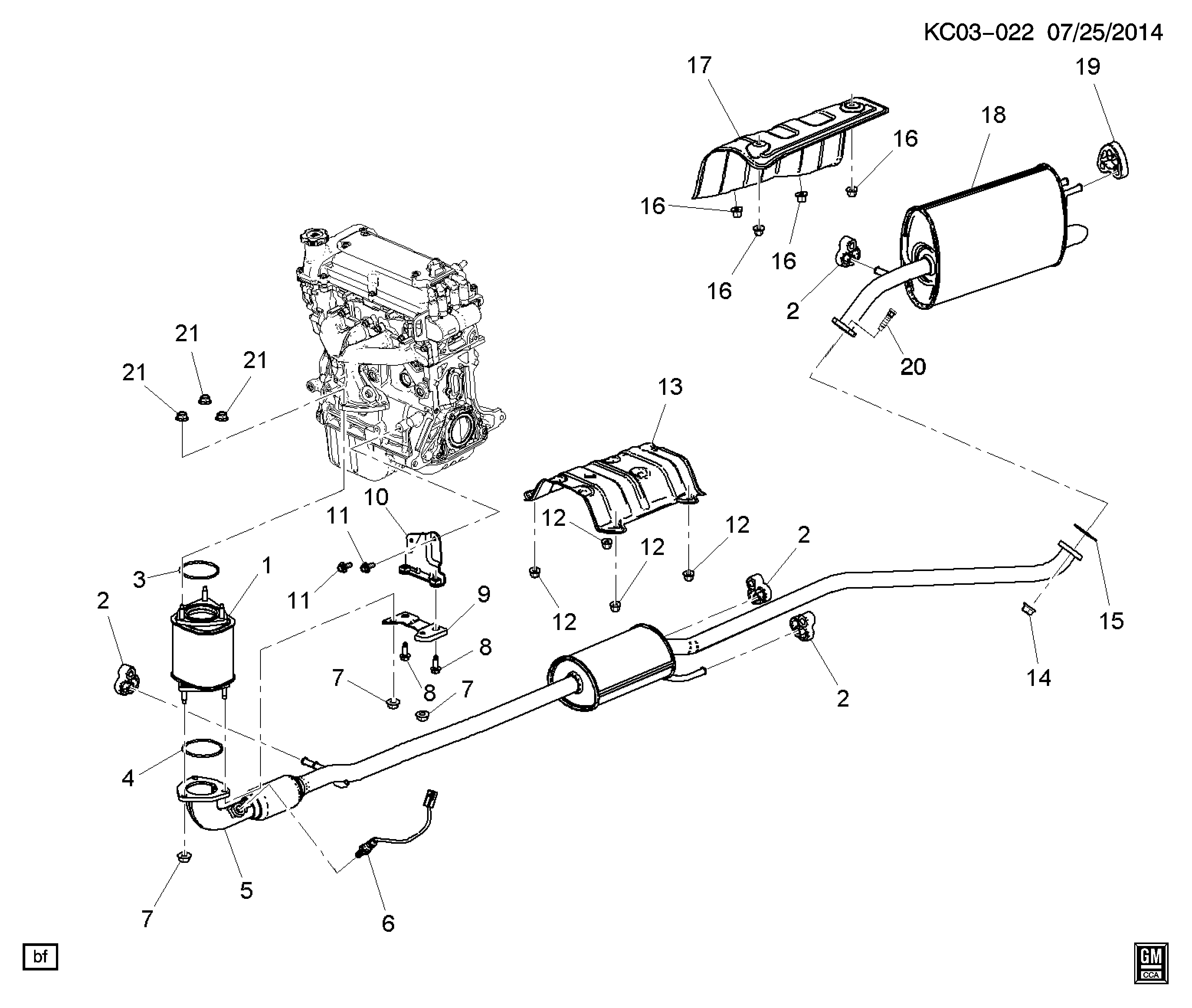 GM 96423429 - Sonda lambda www.autoricambi360.it
