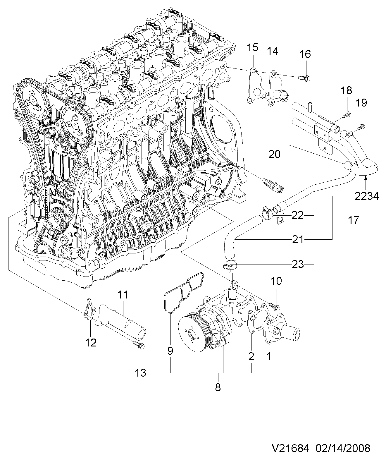 PSA 96 279 857 - Sensore, Temperatura refrigerante www.autoricambi360.it