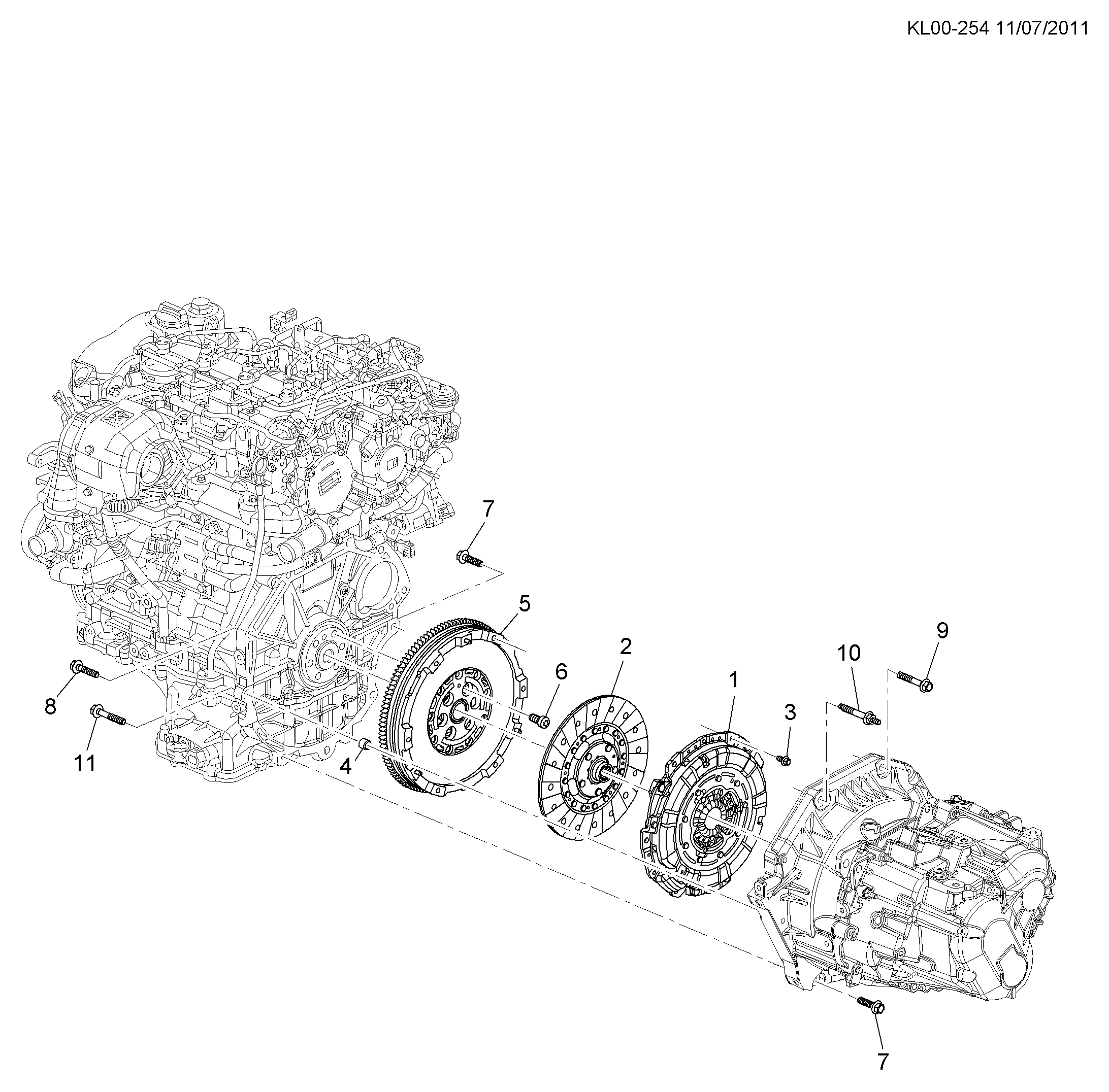 GM 25190864 - Spingidisco frizione www.autoricambi360.it
