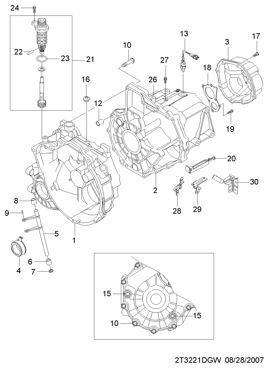 GM 96325019 - Kit frizione www.autoricambi360.it