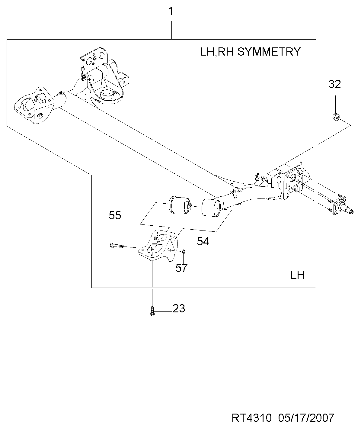 GM 96494500 - Supporto, Corpo assiale www.autoricambi360.it