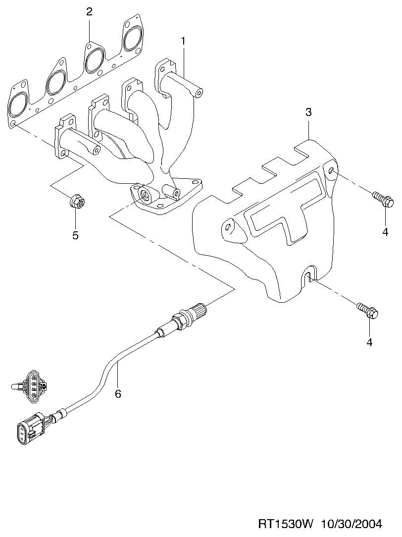 GM 96396530 - Sonda lambda www.autoricambi360.it