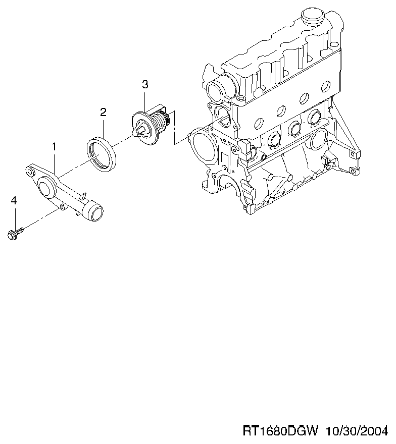 FCA 96143939 - Termostato, Refrigerante www.autoricambi360.it