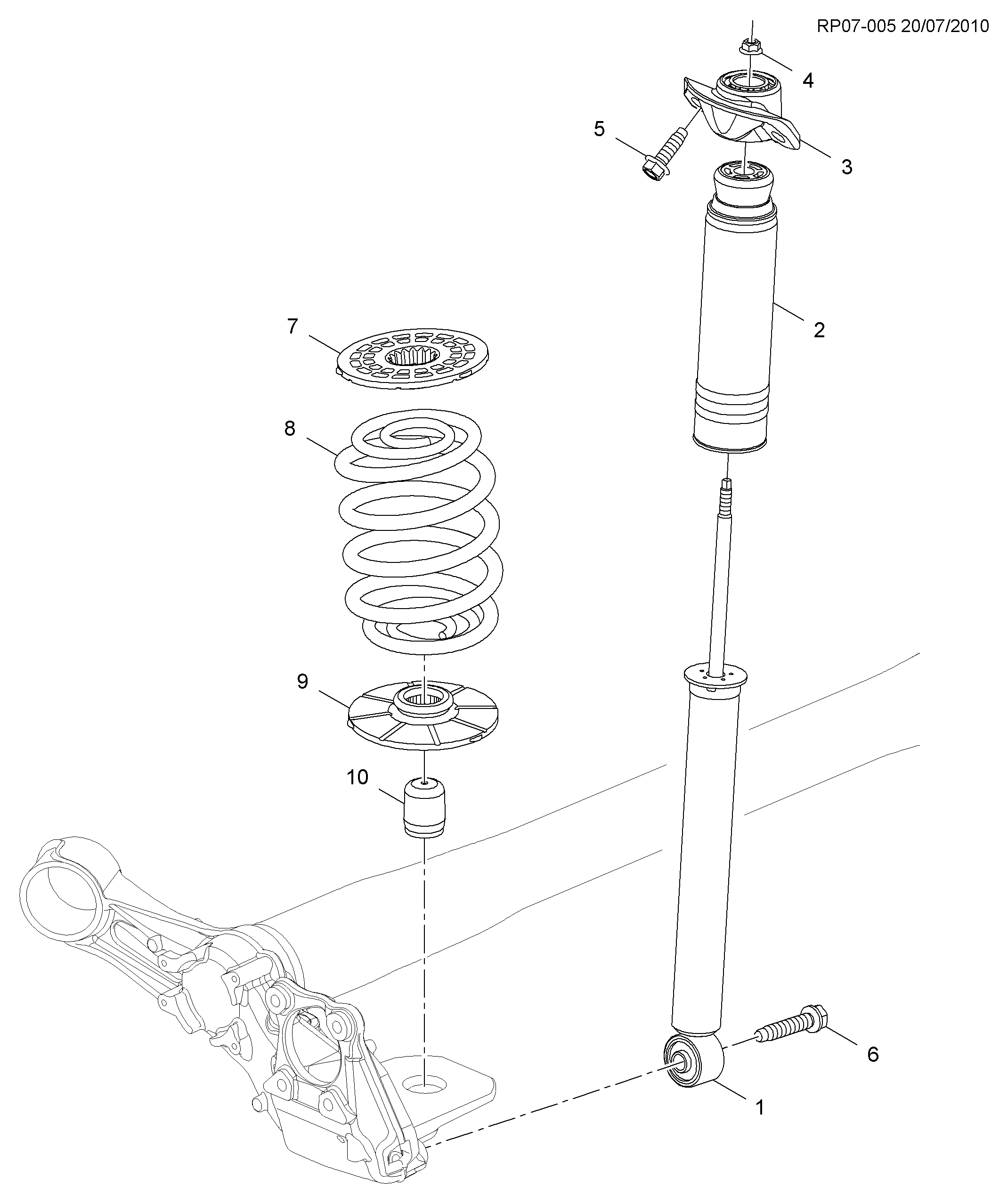 PSA 13252362 - Ammortizzatore www.autoricambi360.it